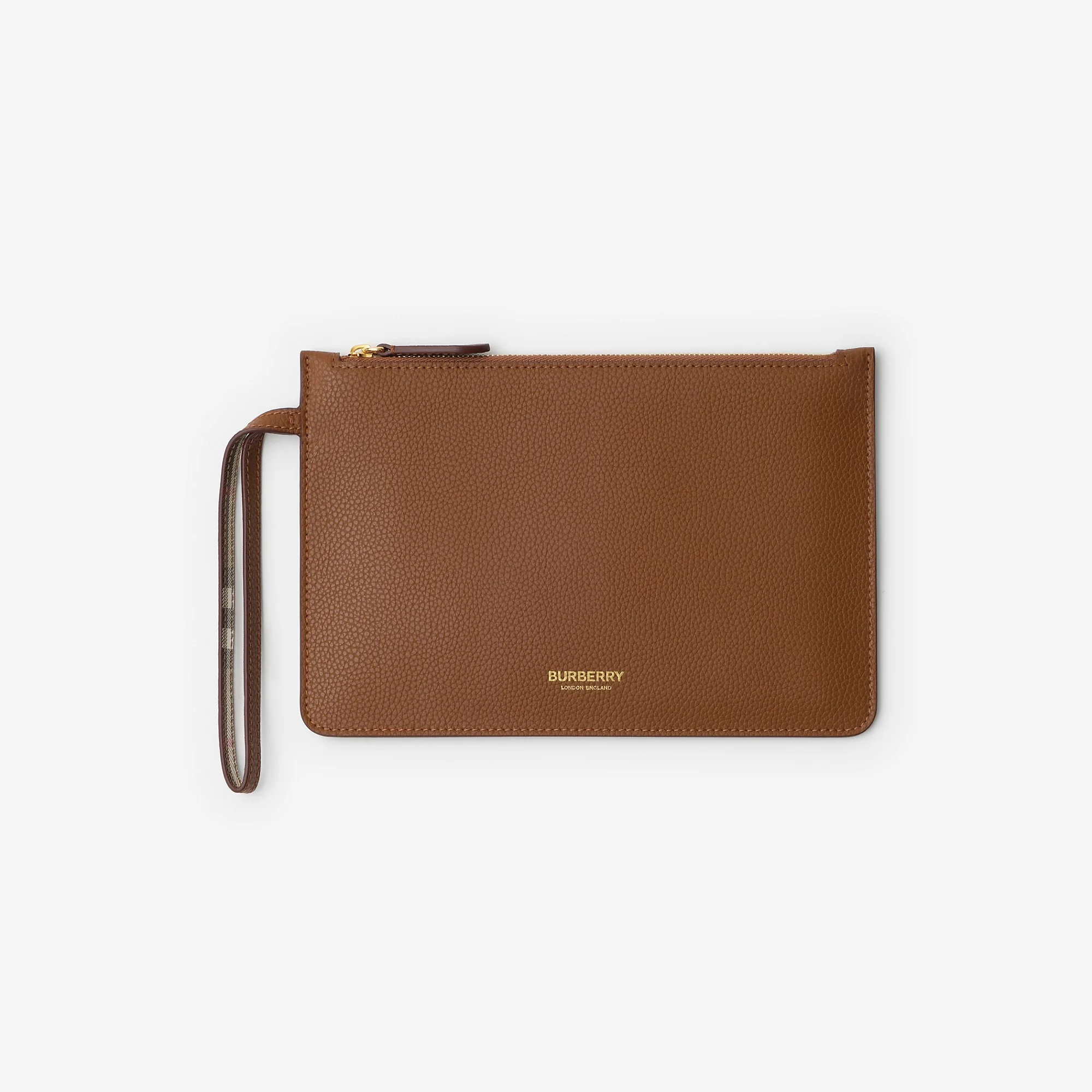 Leather Zip Pouch - 1