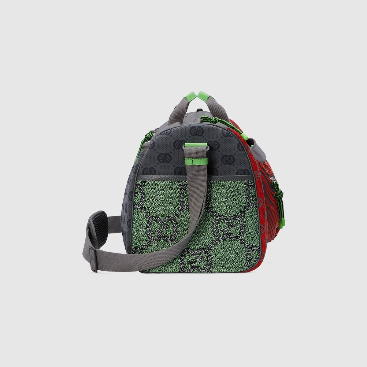 GG nylon duffle bag - 6