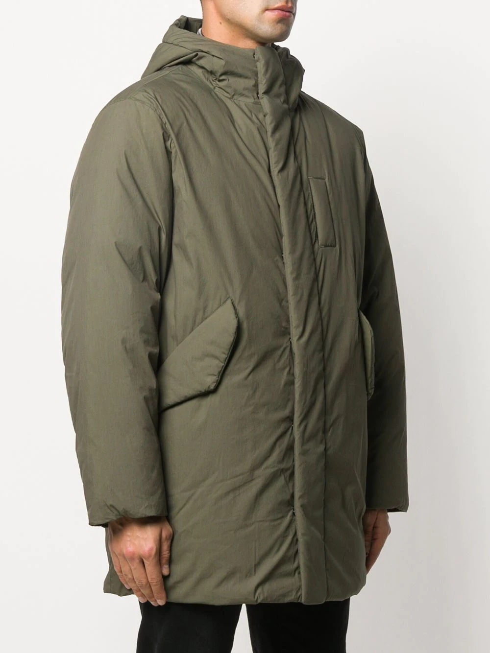 hooded parka coat - 3