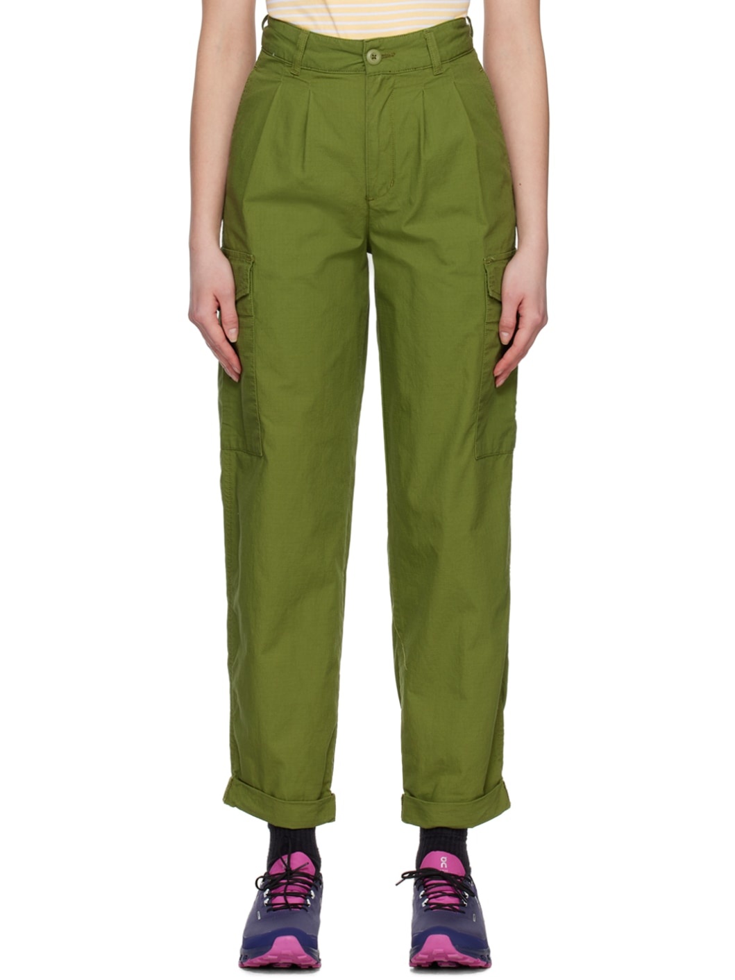 Green Collins Trousers - 1