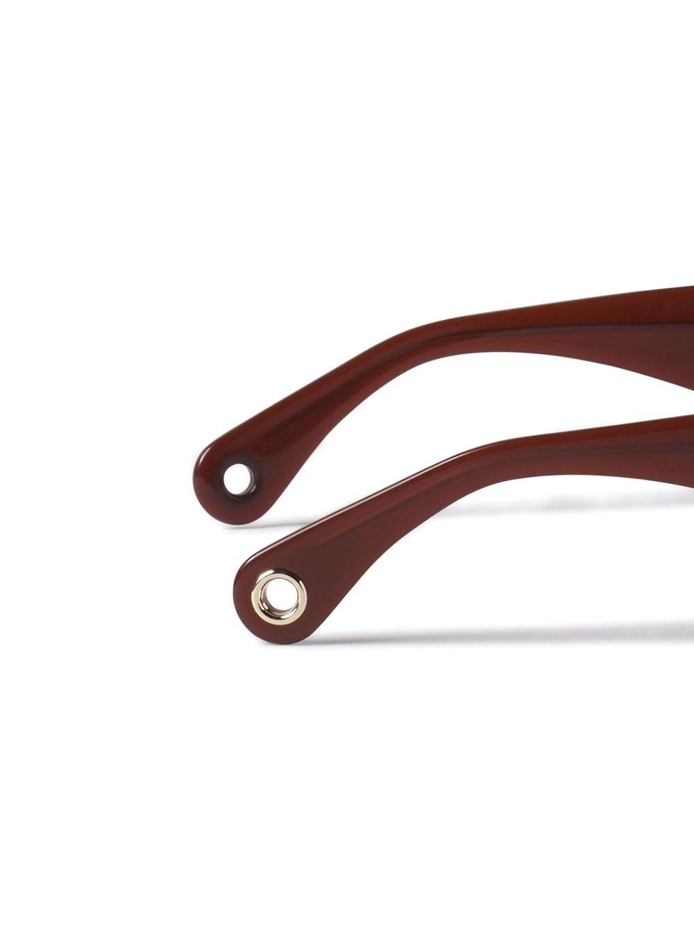 logo-lettering sunglasses - 4