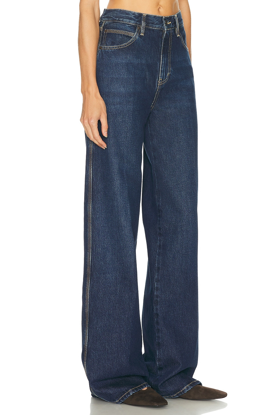 The Cuffed Wide Jeans - 2
