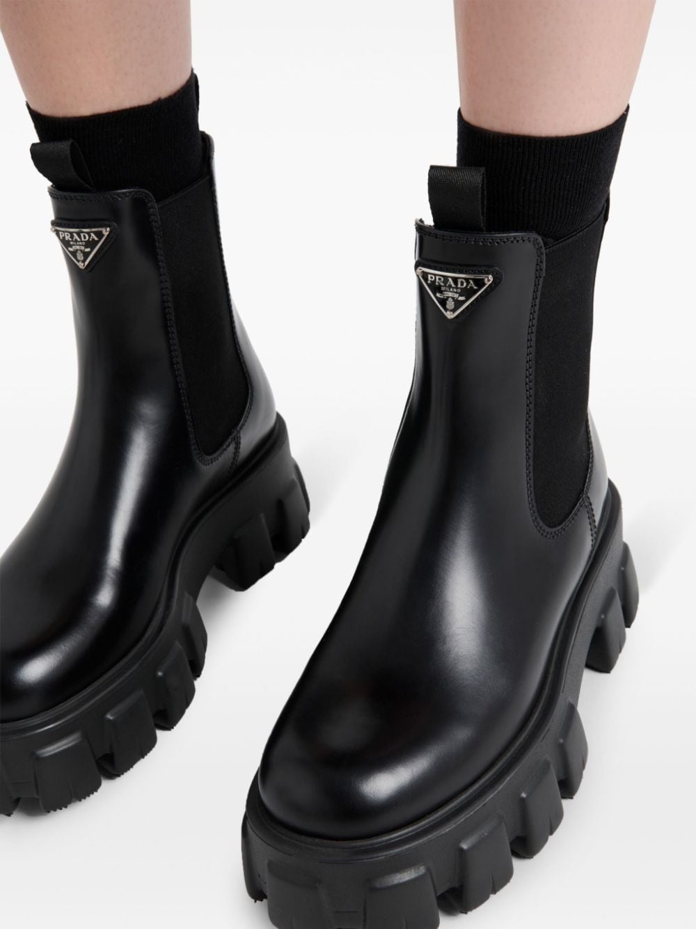 Monolith leather Chelsea boots - 6