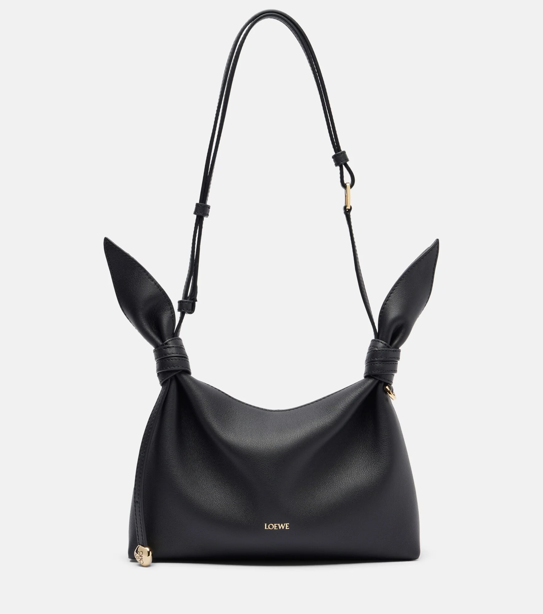 Scarf Mini leather shoulder bag - 1