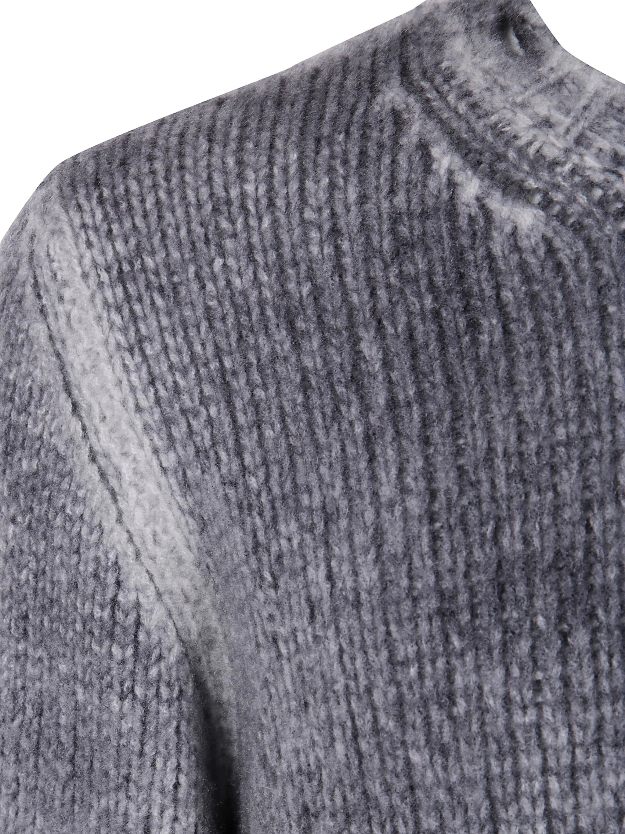 Avant Toi Ribbed Distressed Cashmere Sweater - 2