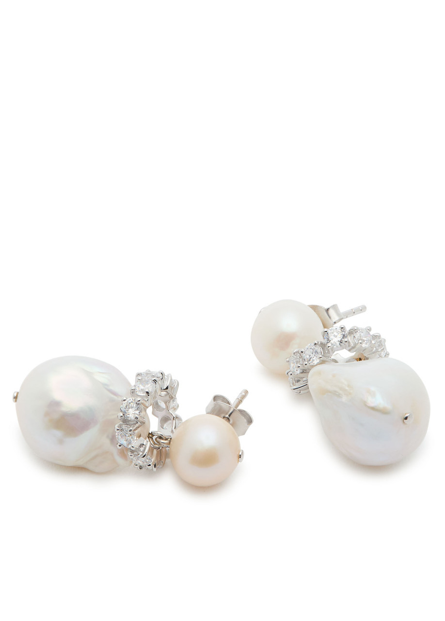 Completedworks Baroque Pearl-embellished Sterling Silver Drop Earrings - 3