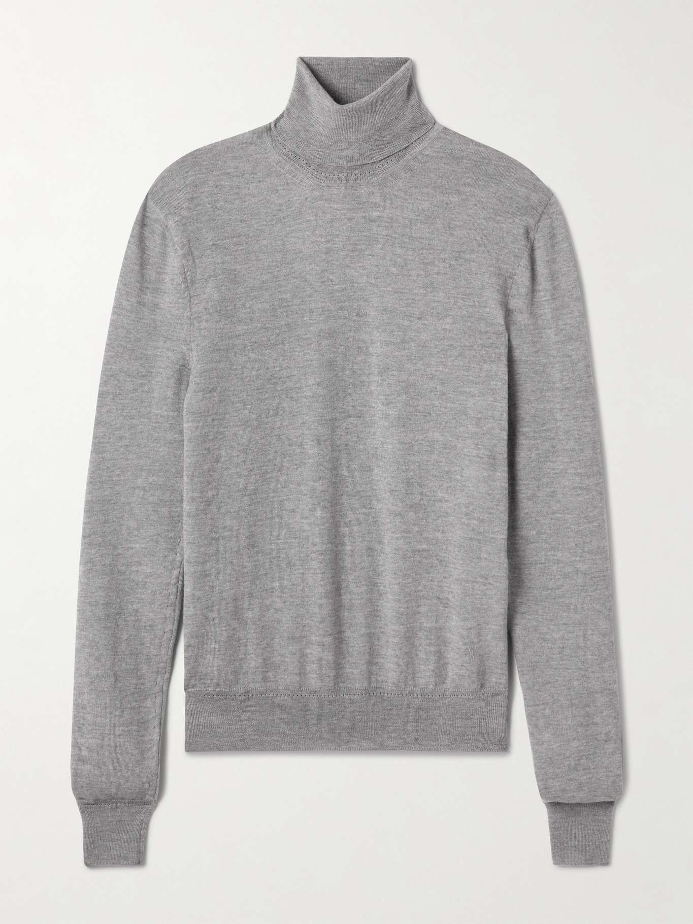 Wool turtleneck sweater - 1