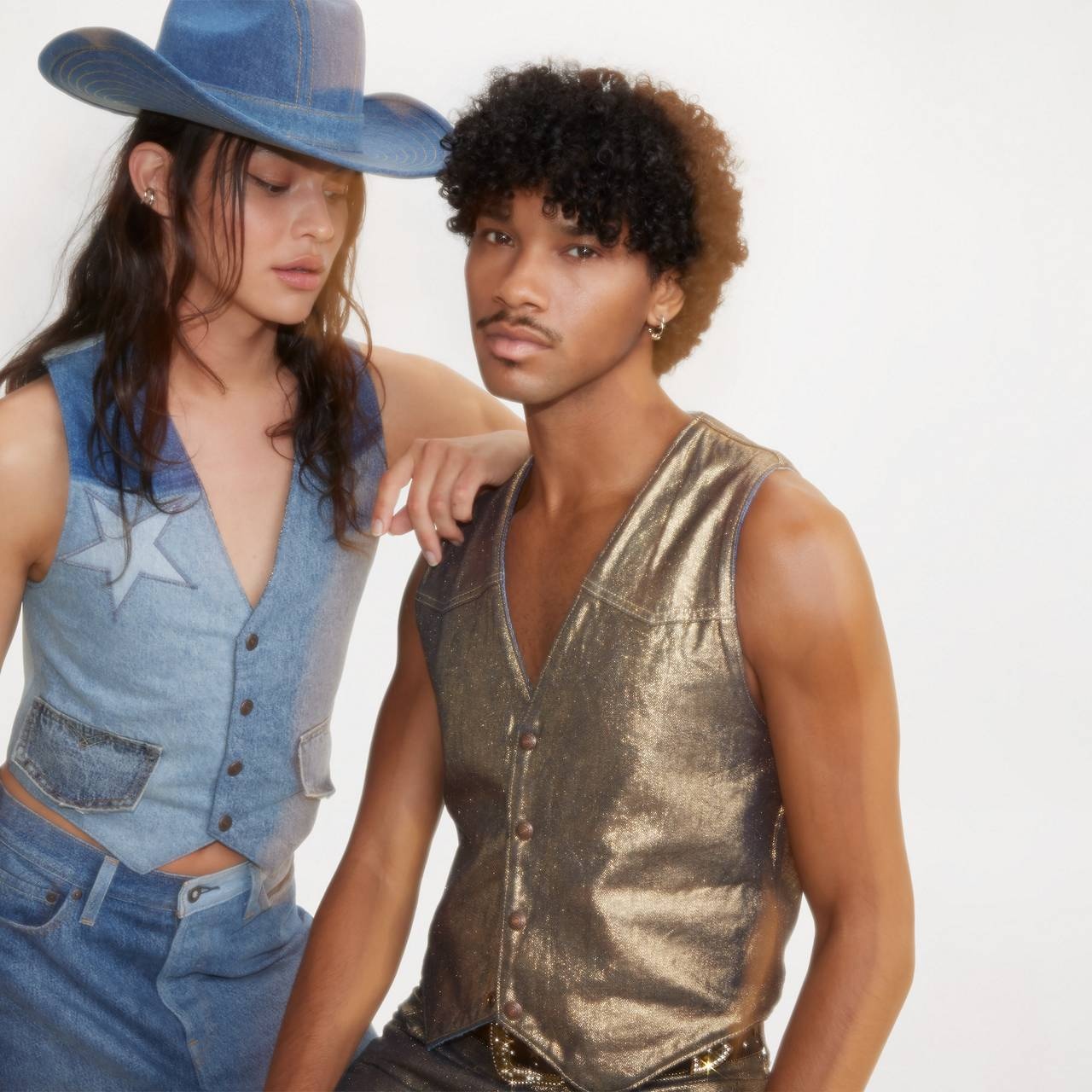 LEVI'S® PRIDE REVERSIBLE PATCHWORK VEST - 7