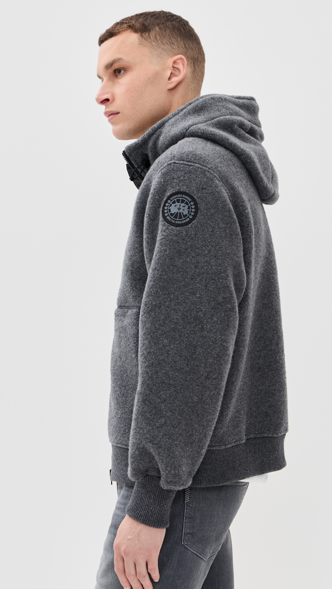 Chilliwack Black Disc Fleece Bomber - 3