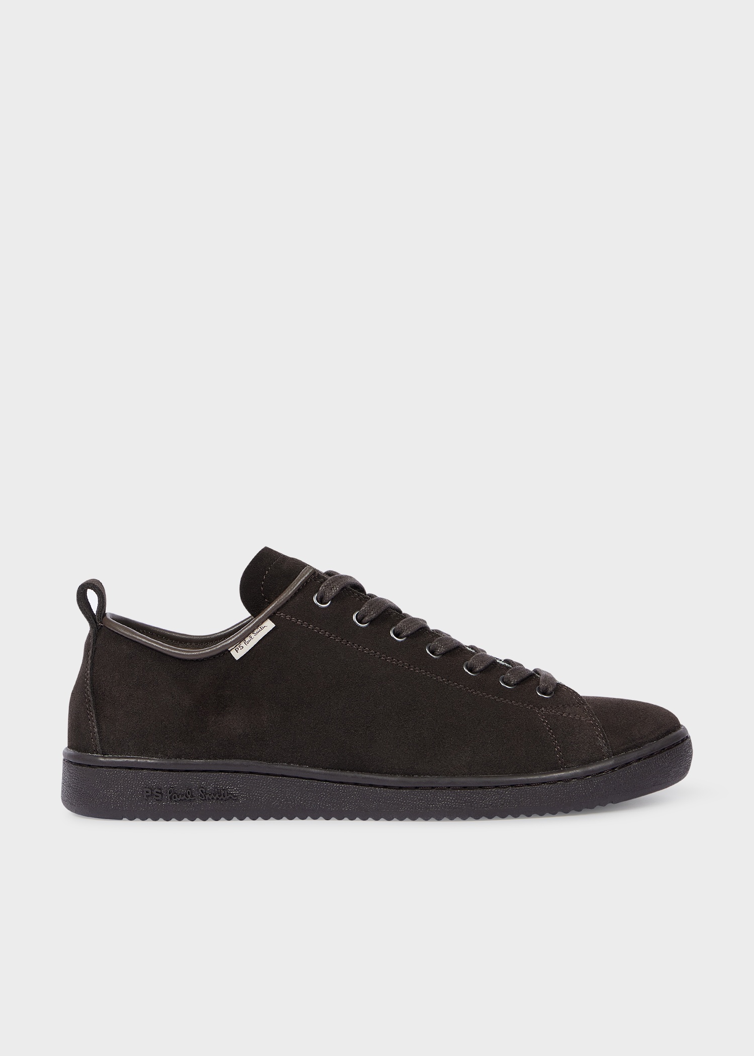 Dark Brown Suede 'Miyata' Trainers - 1