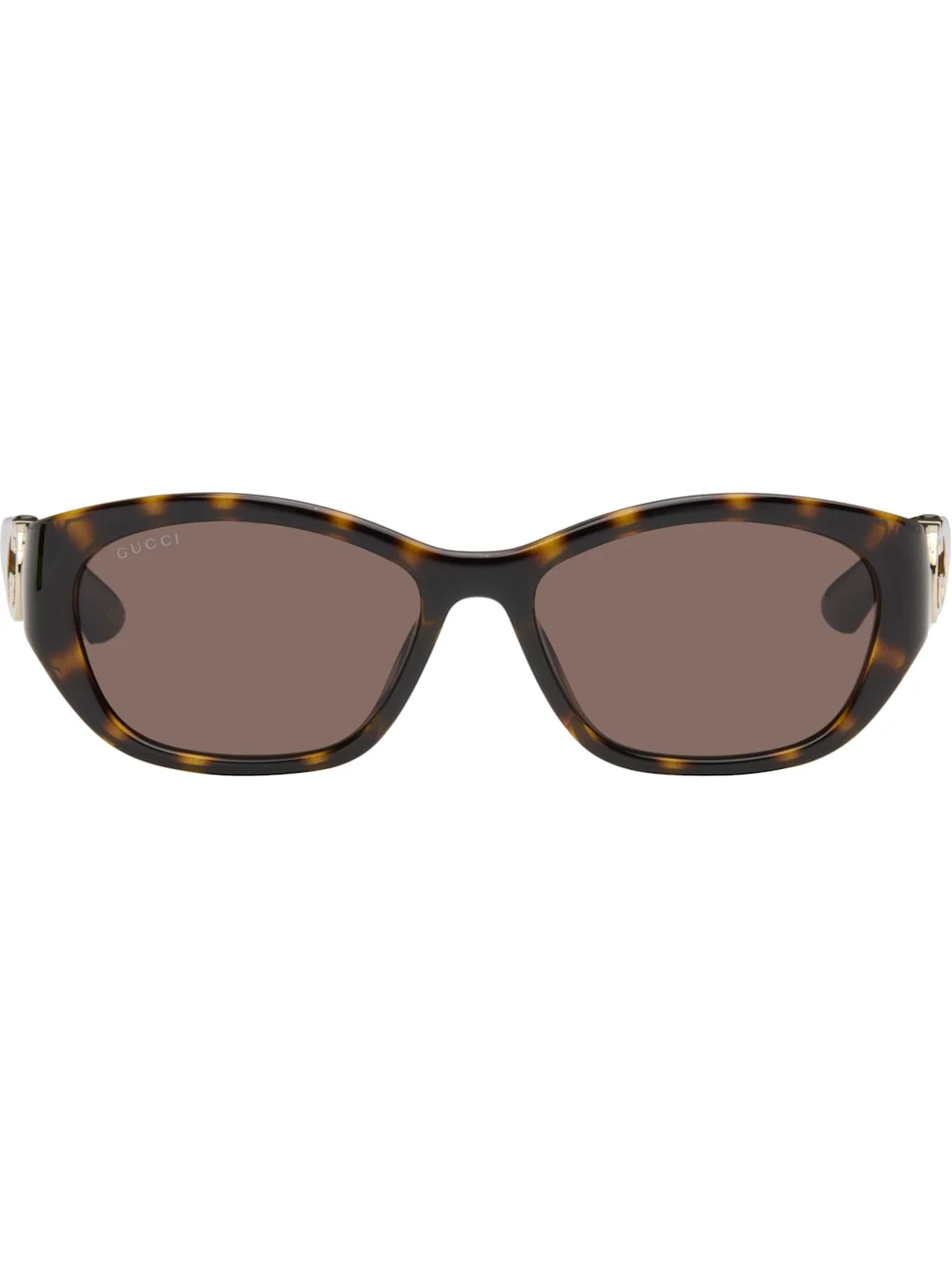 Brown Hailey Round Sunglasses - 1