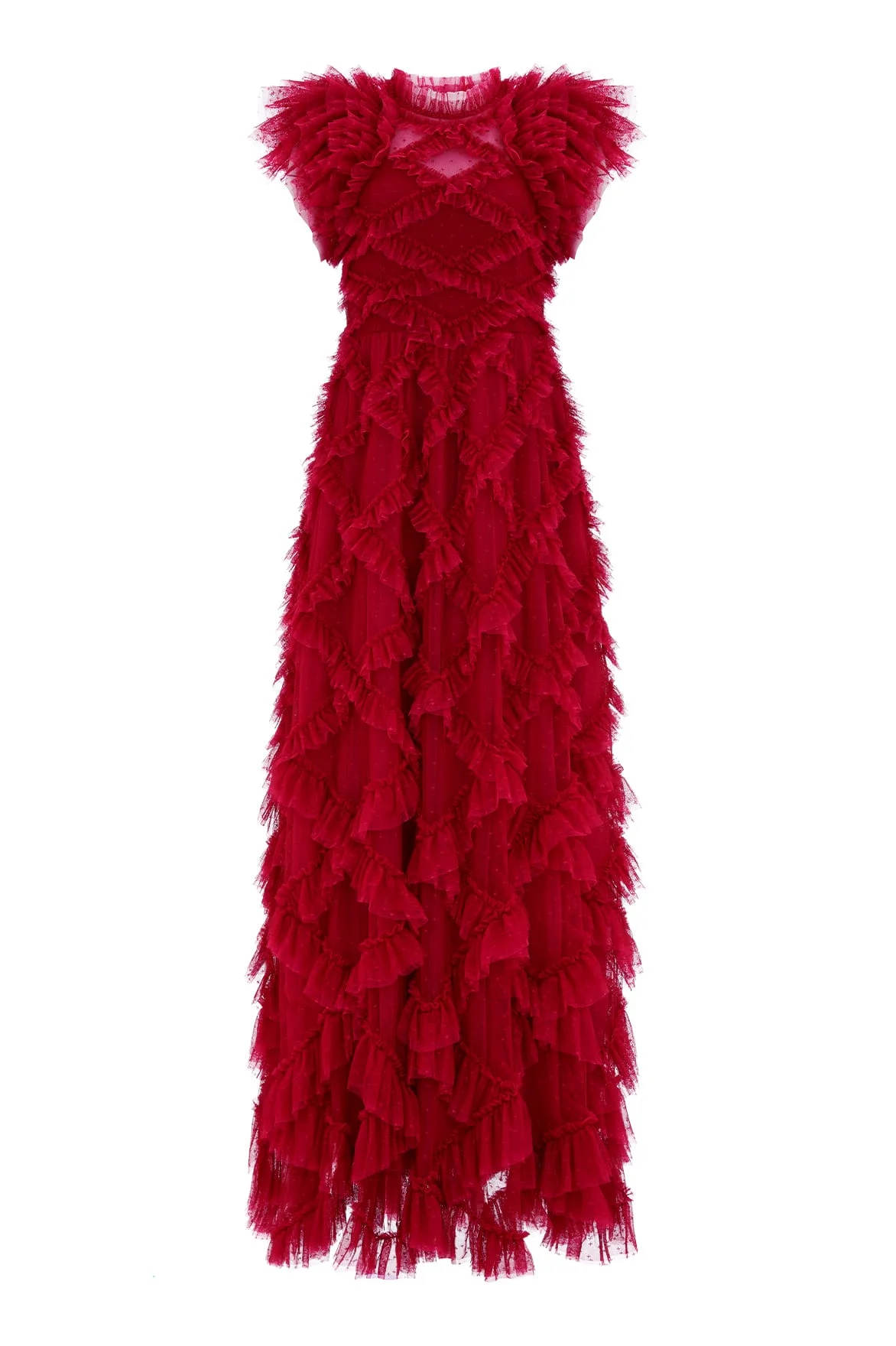 Genevieve Ruffle Gown - 1