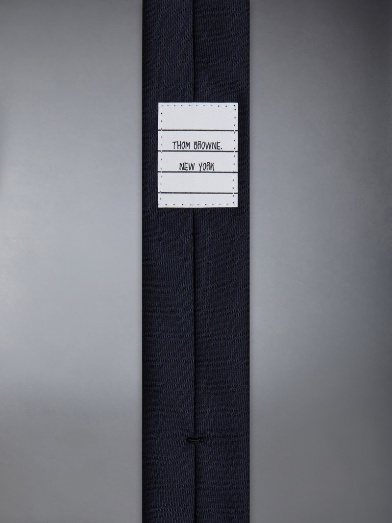 TWILL WOOL STRIPE SELVEDGE TIE 3