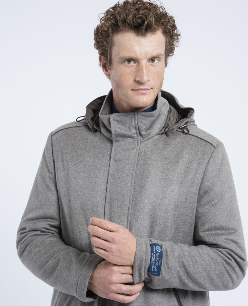 Loropiana® Green Storm System cashmere Car Coat 5