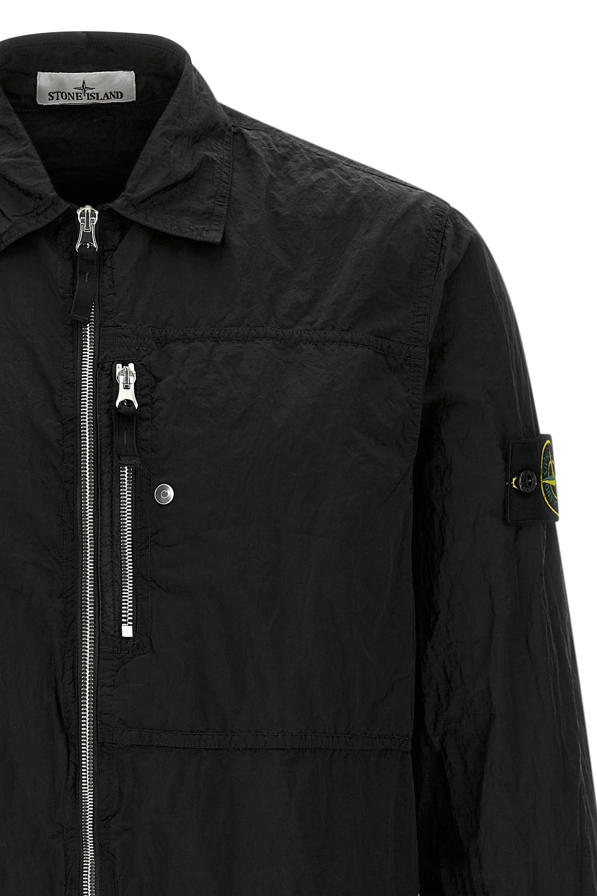 Logo badge overshirt - 3
