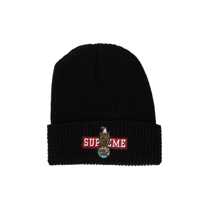 Supreme Eagle Beanie 'Black' - 1