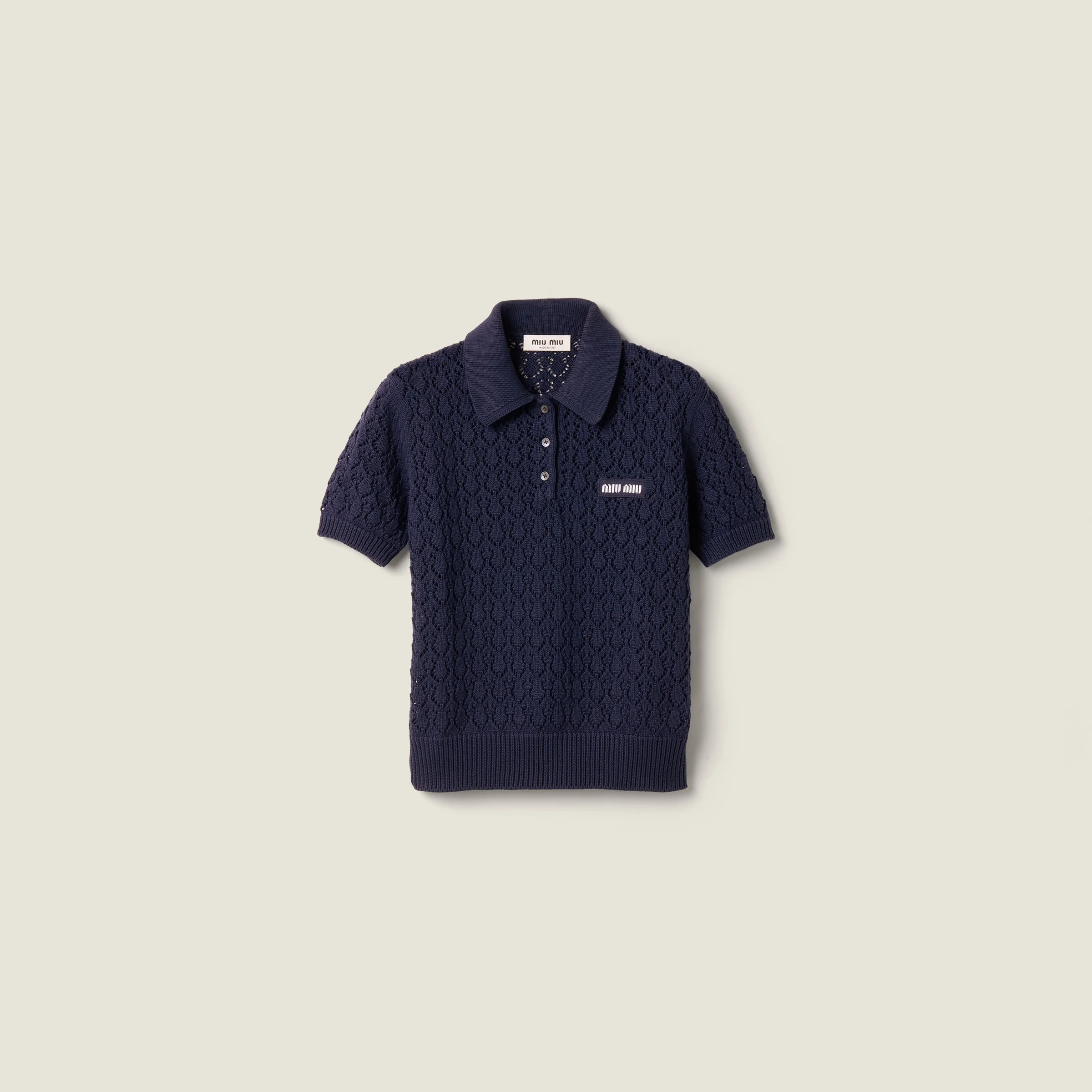Cotton polo shirt - 1