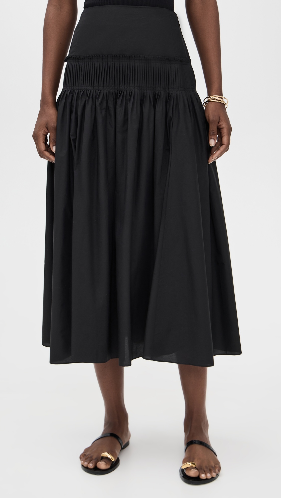 Accordion Yoke Skirt - 6
