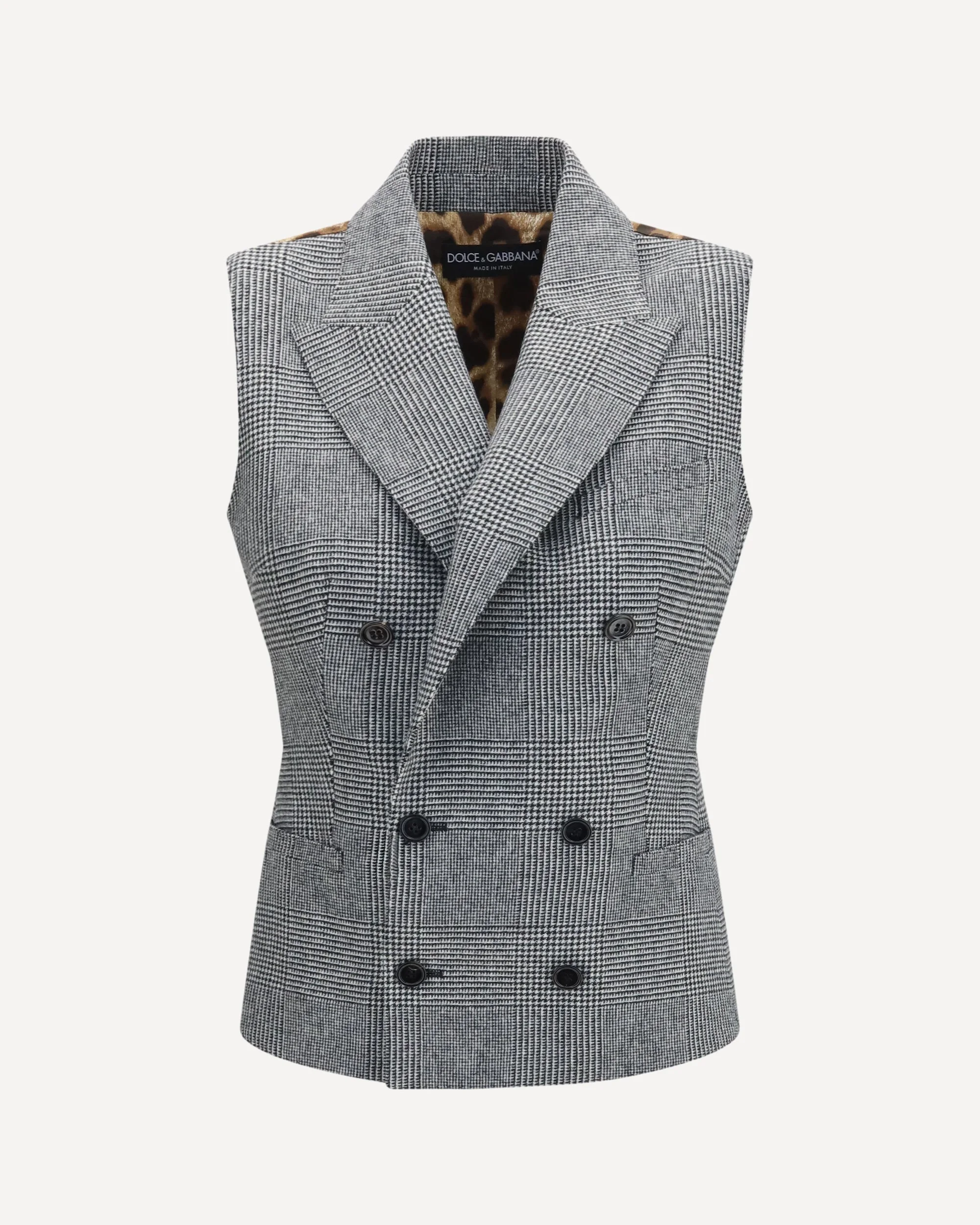 Prince of wales double breasted Vest - 1
