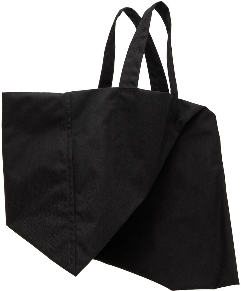 BLACK COMME des GARÇONS Black Large Folded Tote outlook