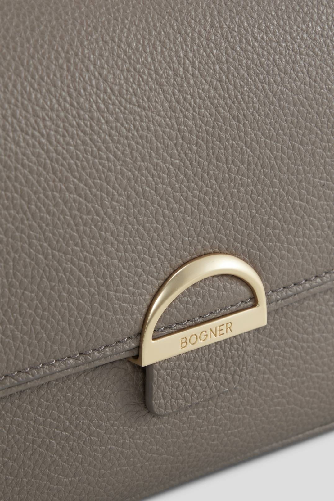 PONTRESINA NERA SHOULDER BAG IN TAUPE - 6