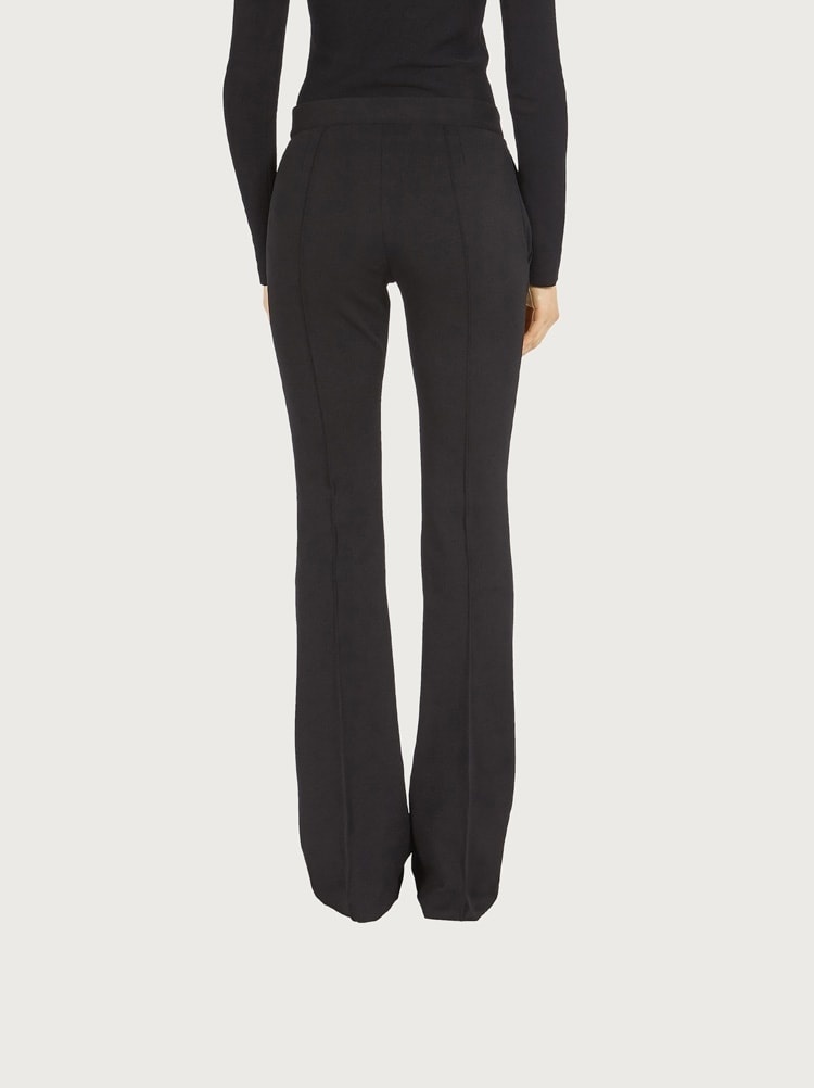 JERSEY FLARED TROUSER - 3