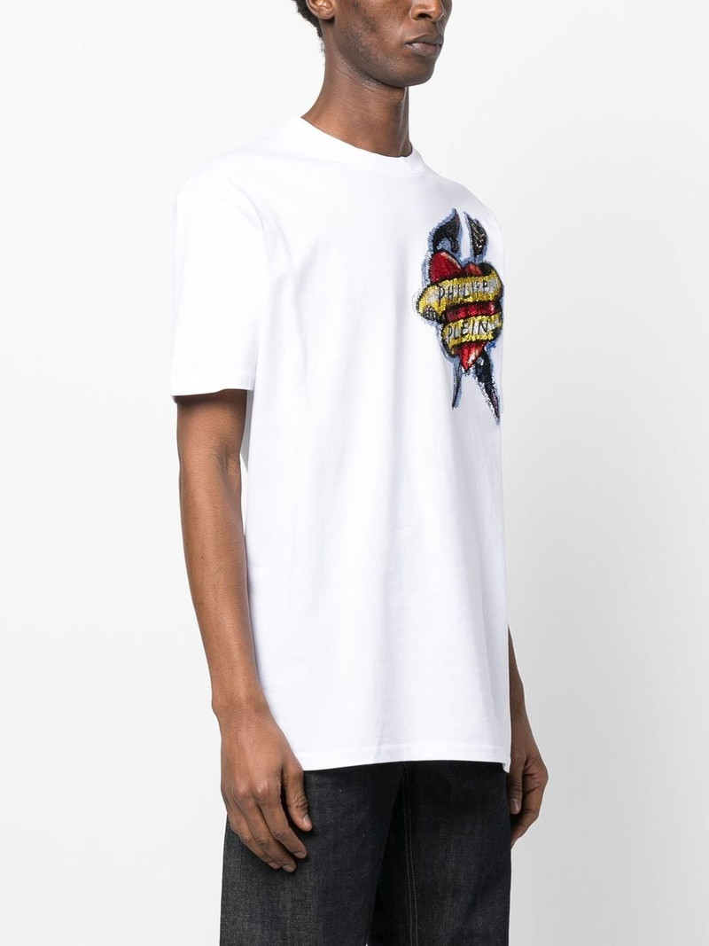 tattoo-print T-shirt 3