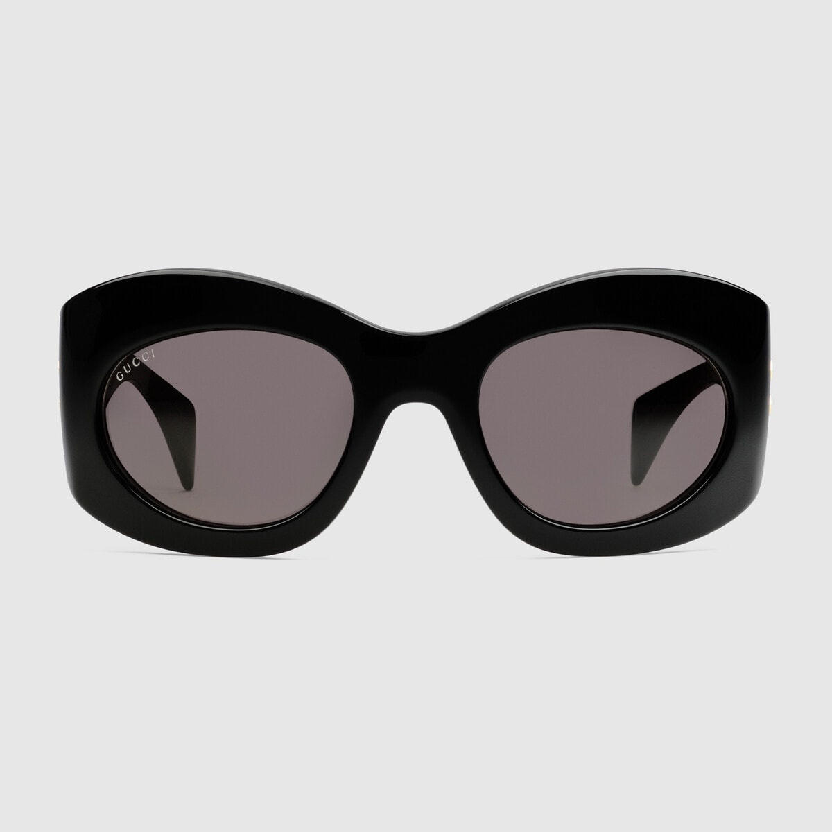 Wrapped oval frame sunglasses - 1