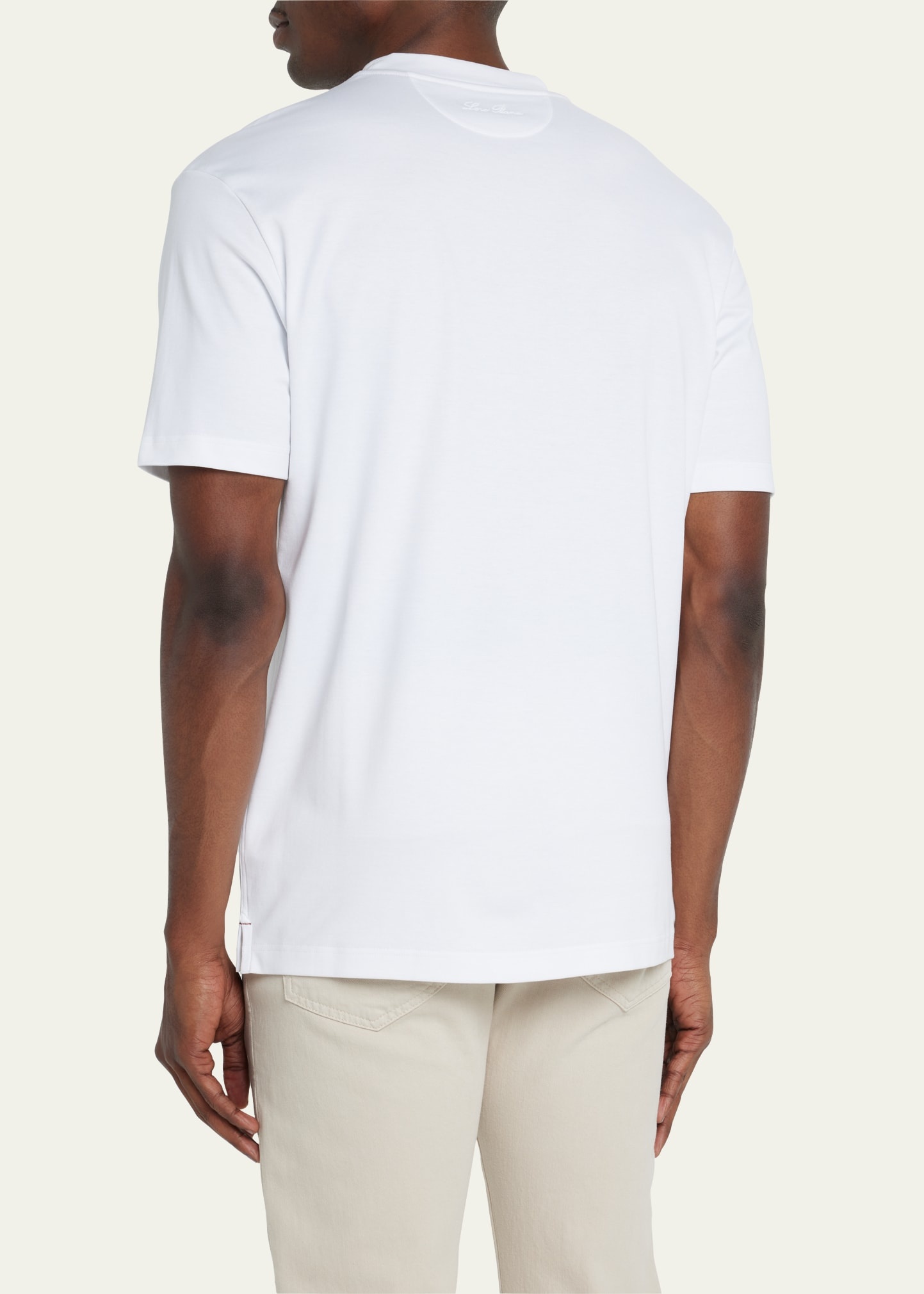 Men's Jersey Cotton Crewneck T-Shirt - 2