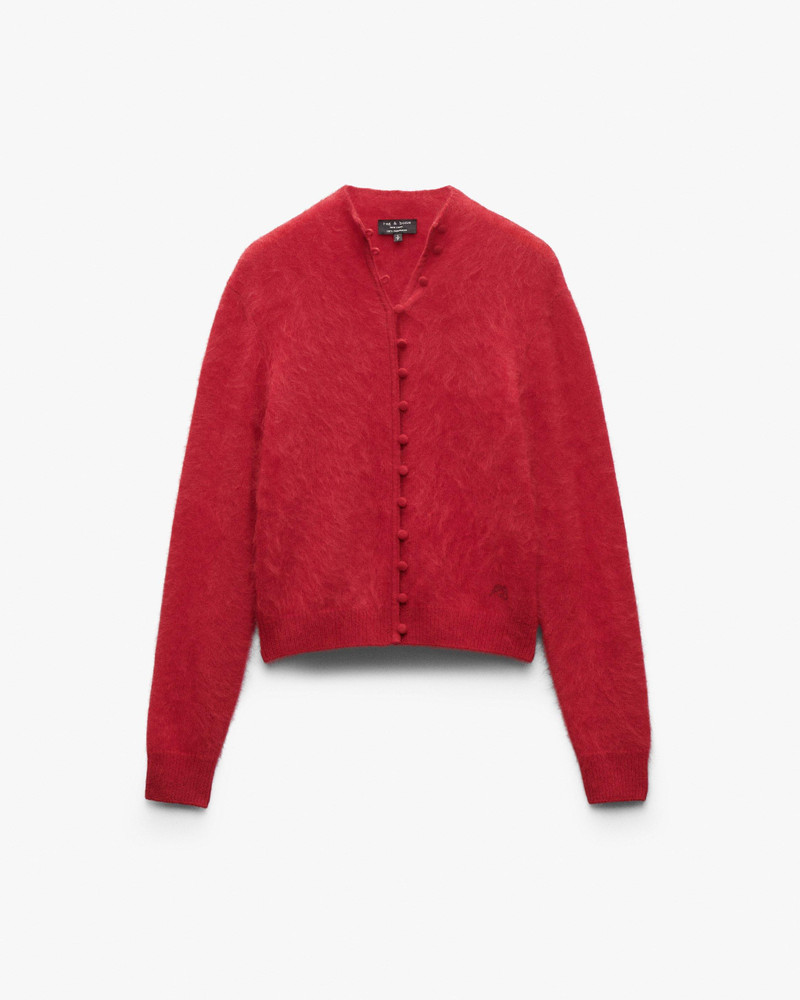 Jada Brushed Cashmere Cardigan 1