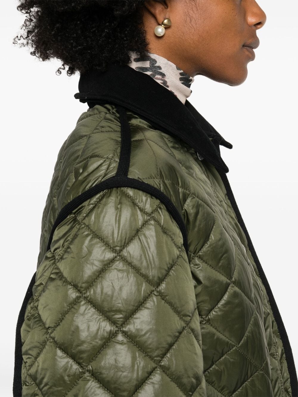 quilted hooded coat - 5