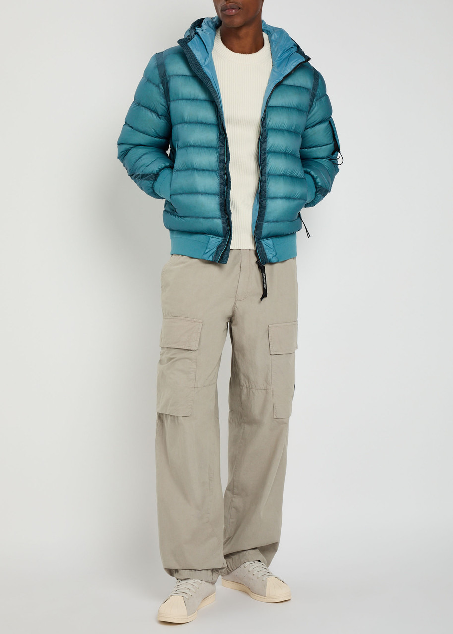 C.P. Company D.D. Shell Hooded Quilted Jacket - 4