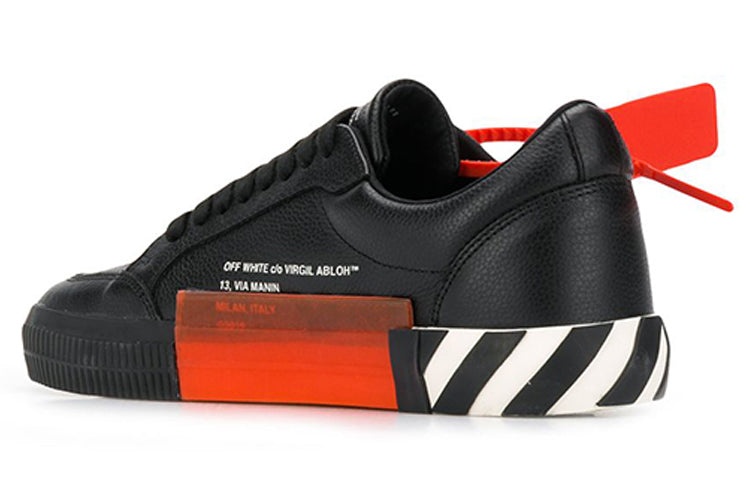 Off-White Vulcanized Low 'Black White' OMIA085F19D680011001 - 4