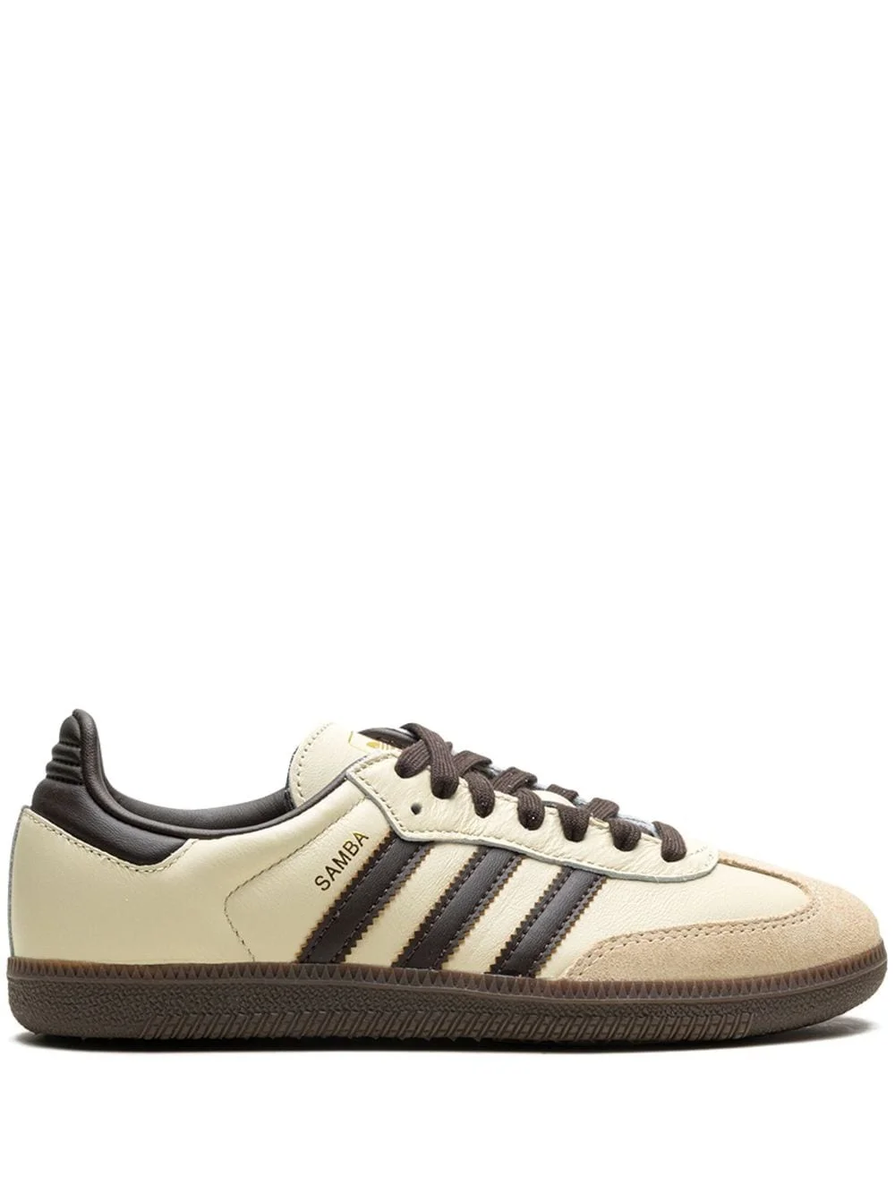 Samba OG "Cream White/Dark Brown" sneakers - 1