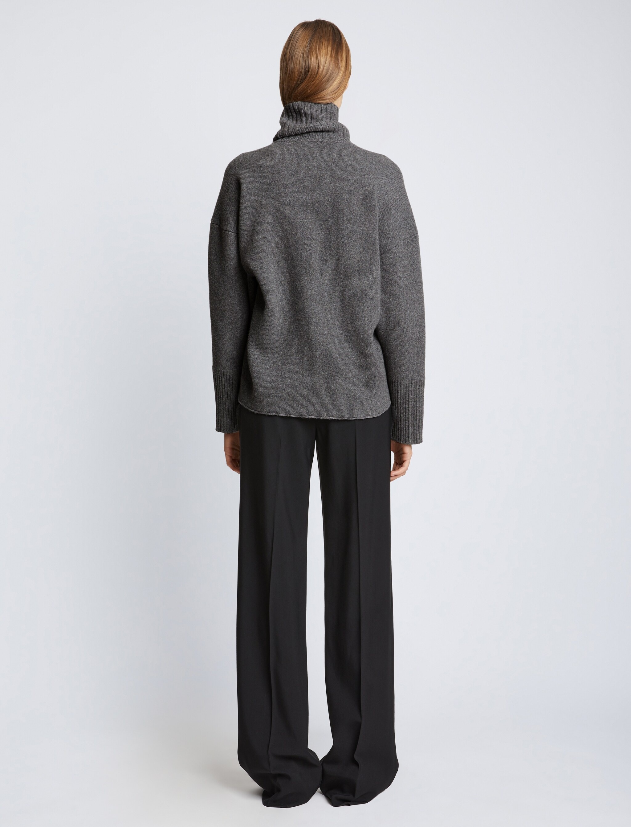 Sandra Turtleneck in Eco Doubleface Cashmere - 10