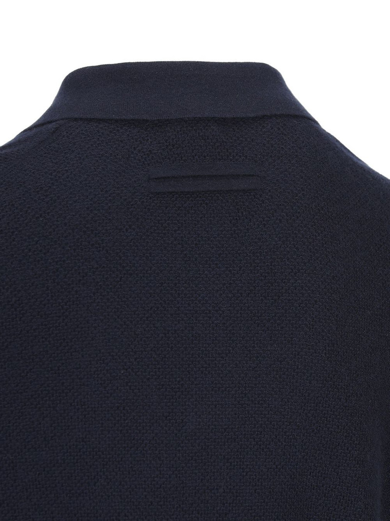 open-collar cashmere polo shirt 3