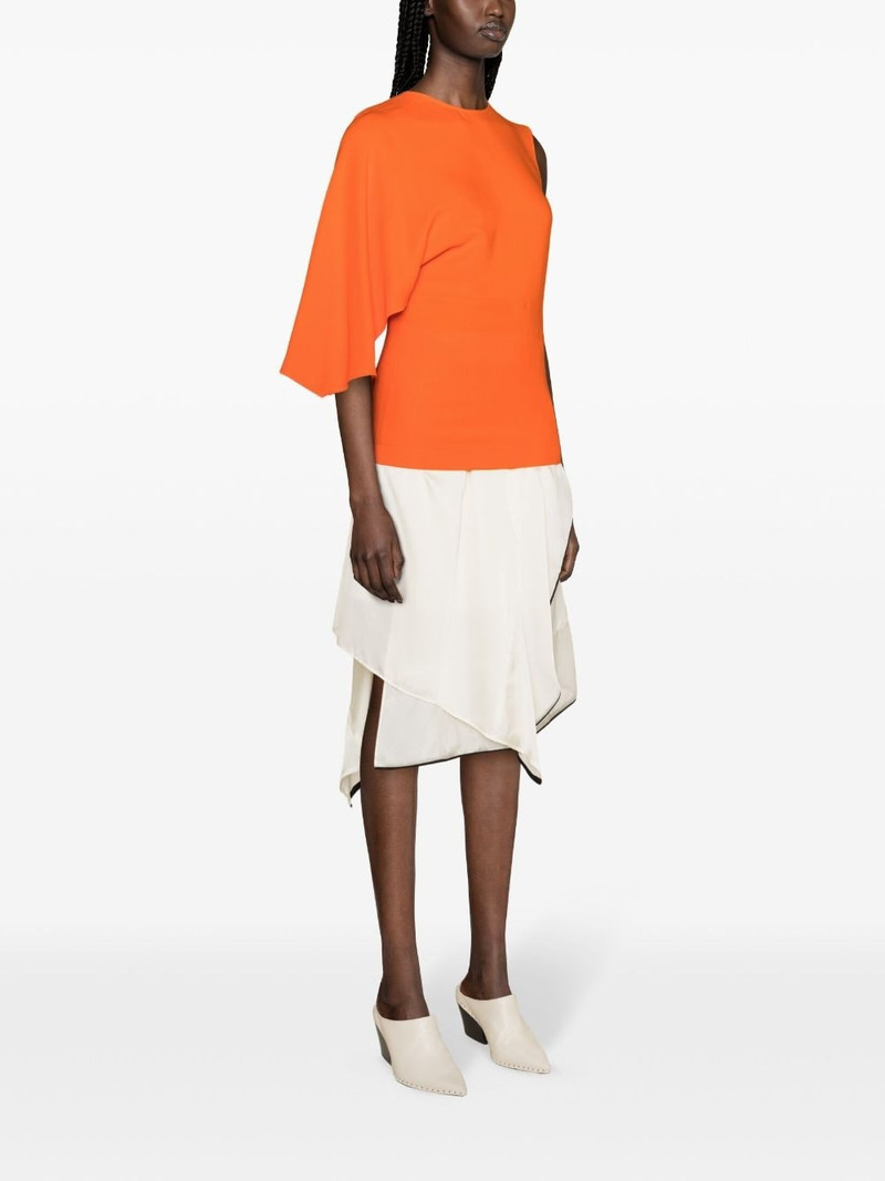 asymmetric cape-detailed top 3