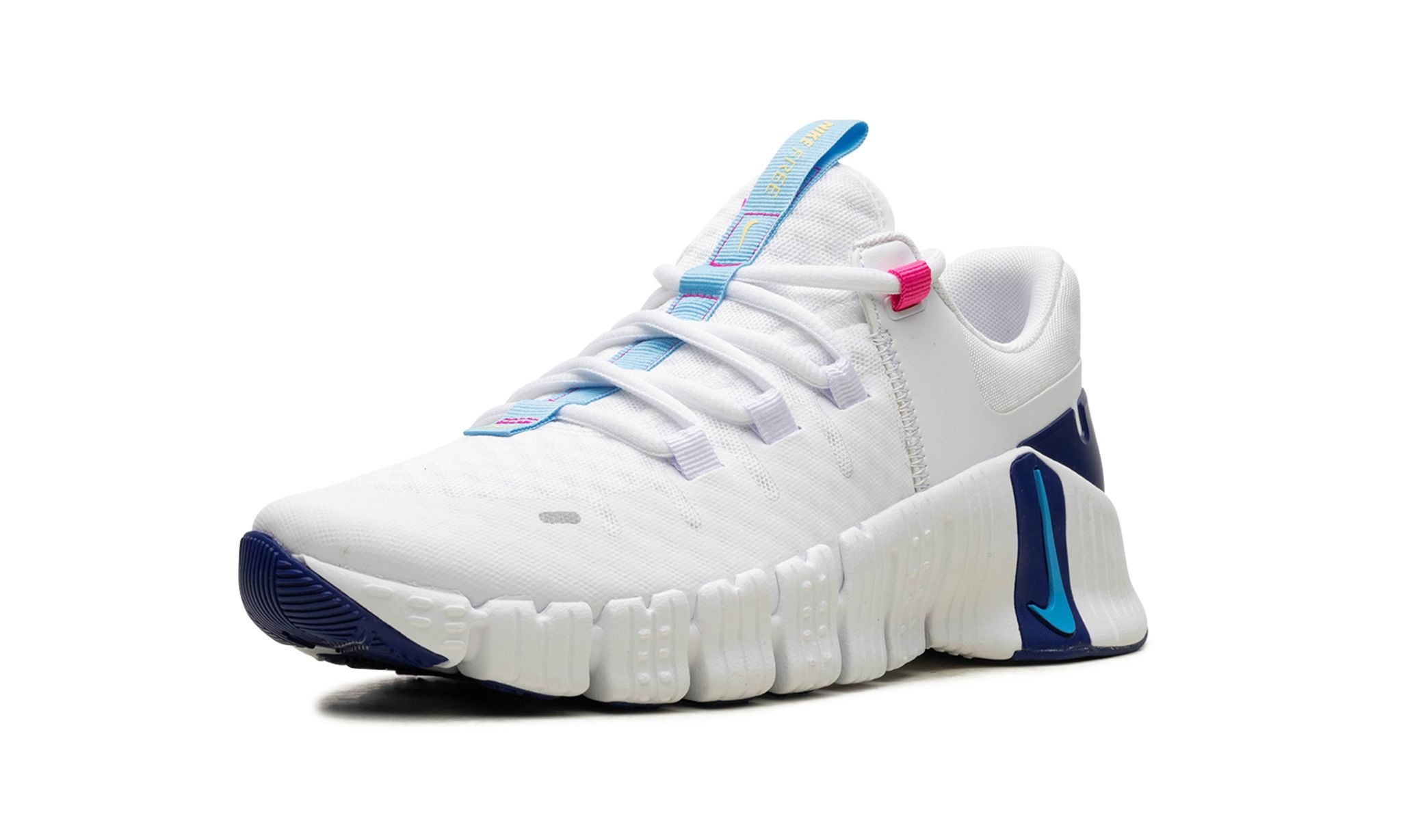 FREE METCON 5 WMNS "WHITE AQUARIUS BLUE" - 4