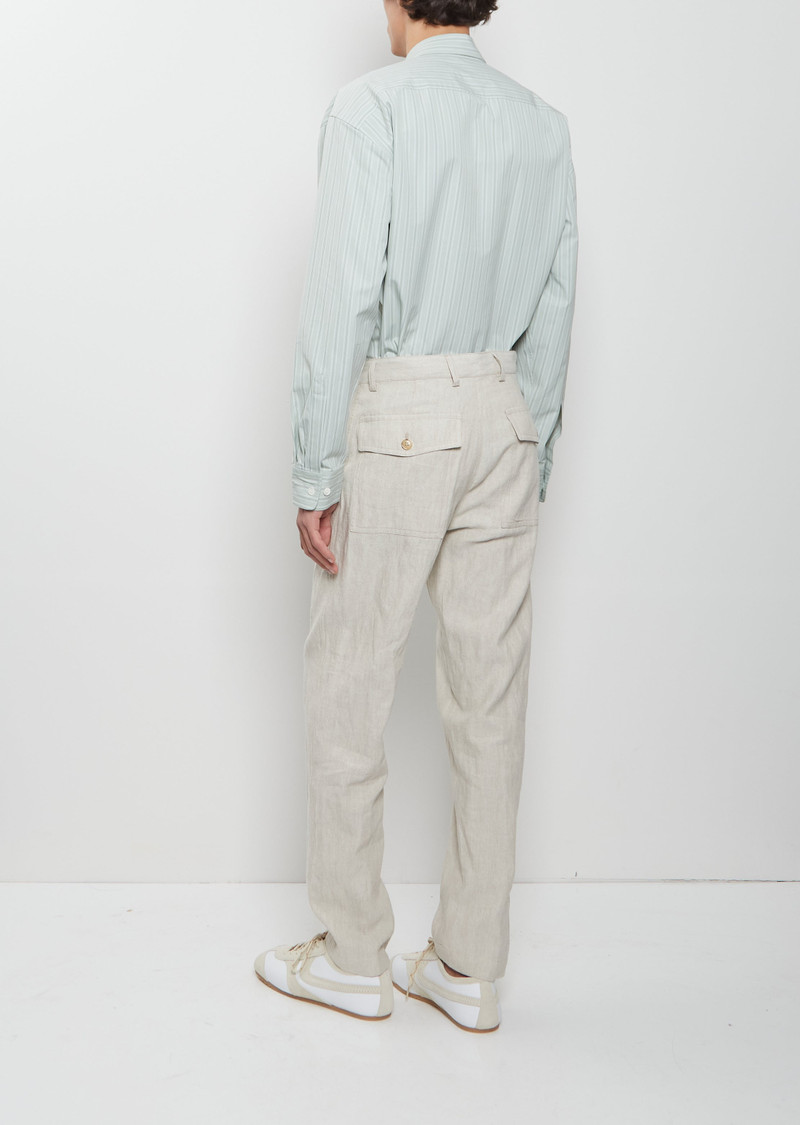 Dries Van Noten Penwick Cotton Linen Pants outlook