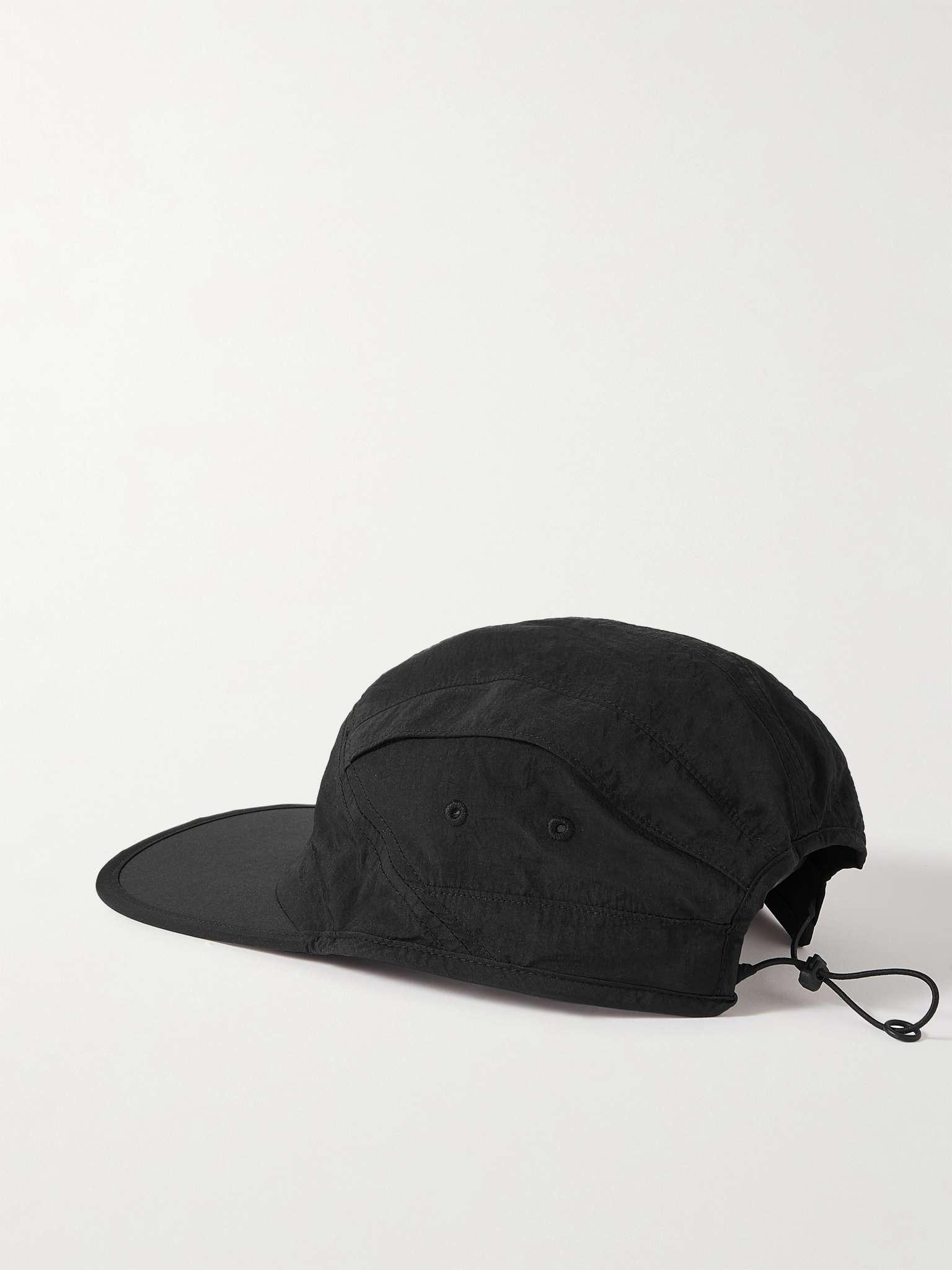 Logo-Print Shell Cap - 4