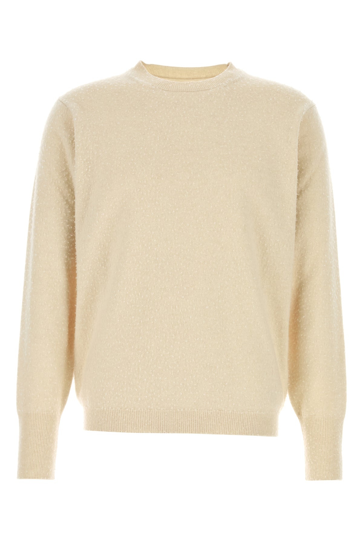 Sand cashmere blend sweater - 1