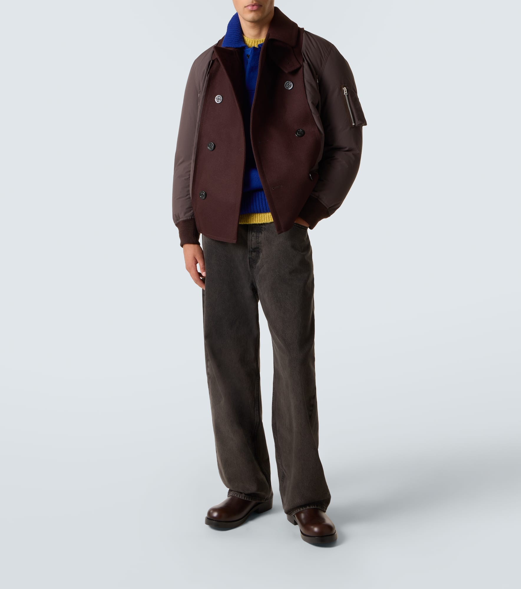 Wool puffer jacket - 2