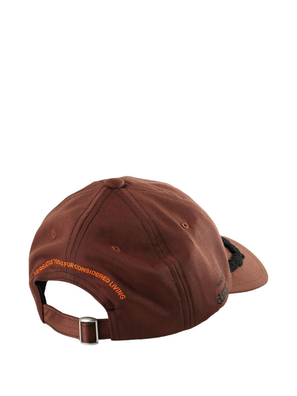 x Kiko Kostadinov embroidered-detail baseball cap - 2