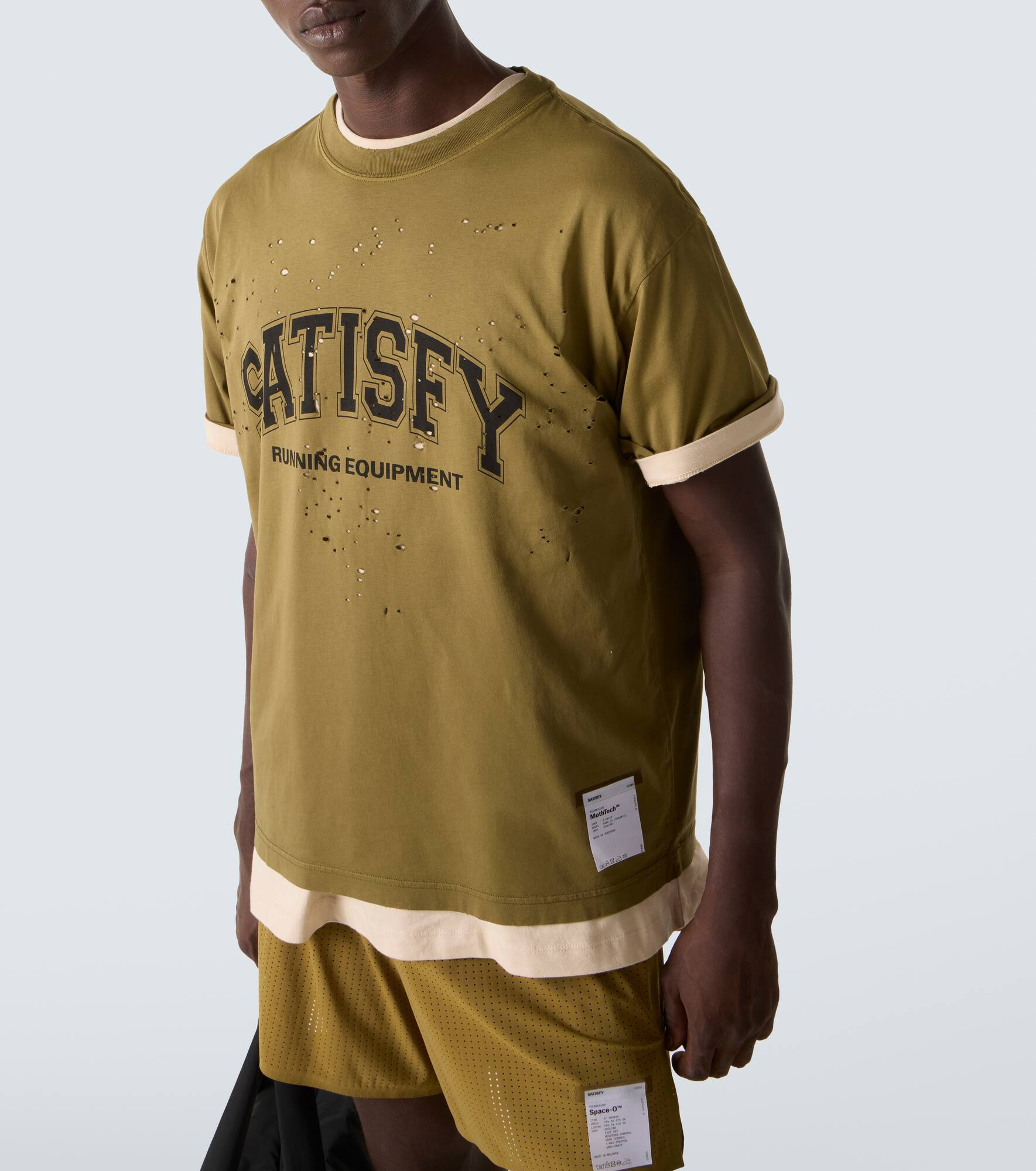 MothTech printed cotton jersey T-Shirt - 5