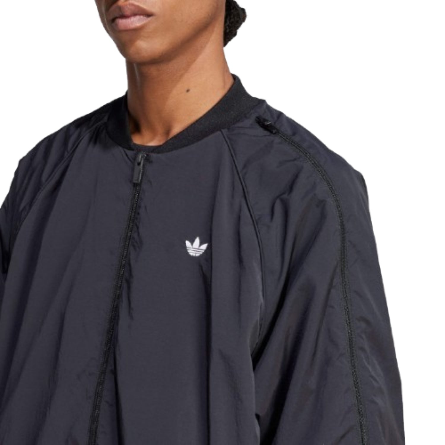 adidas Adilenium Season 3 Oversized SST Track Top 'Black White' JX1618 - 3