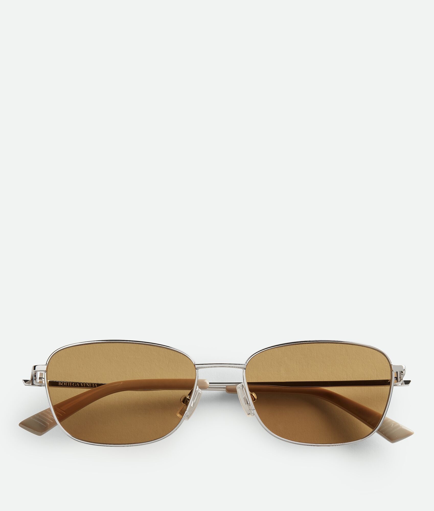 Split Rectangular Sunglasses - 1