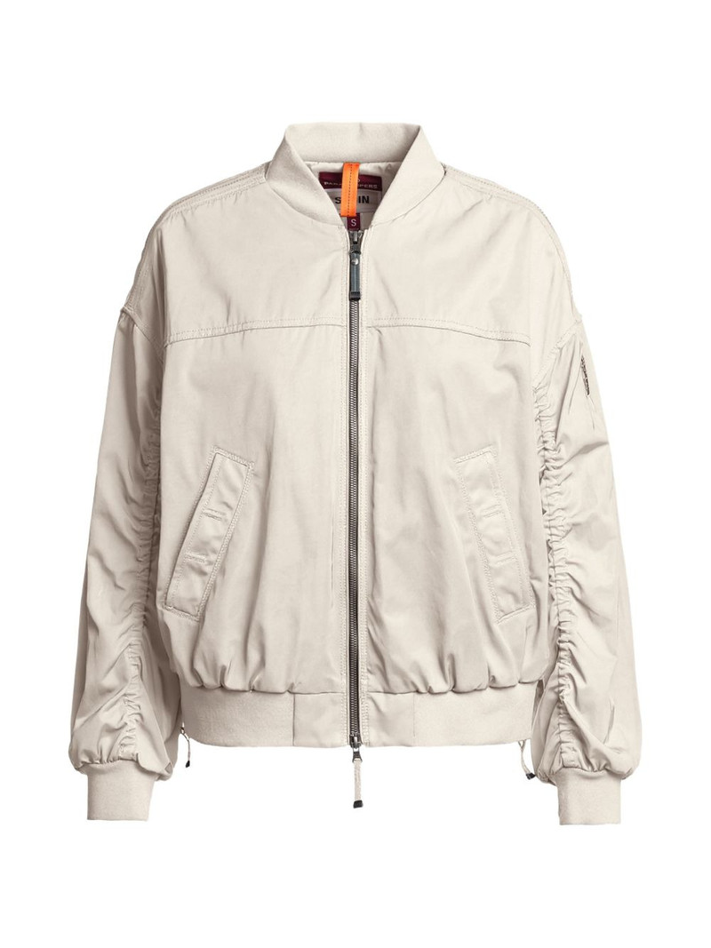 ruched bomber jacket 1