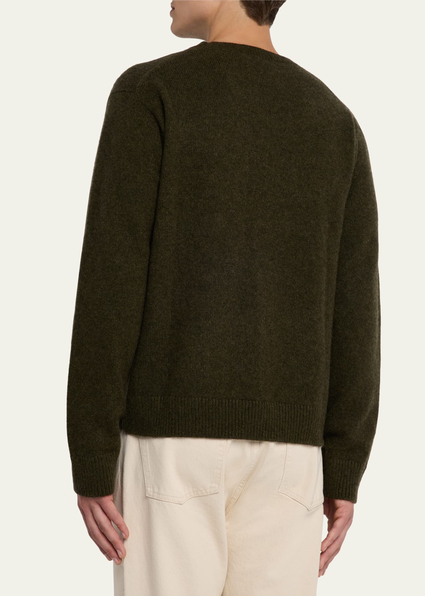 Men's Heavyweight Cashmere Sweater - 3