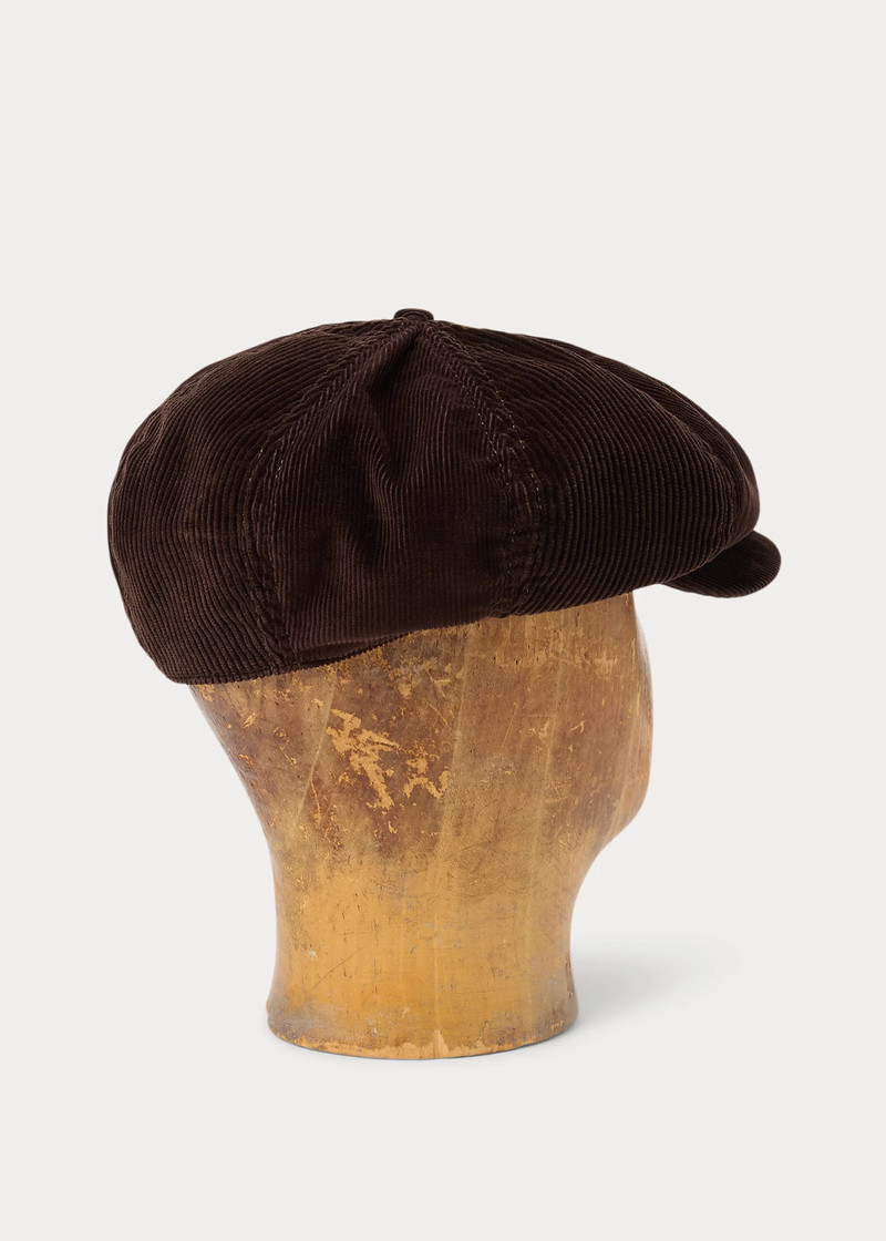 RRL by Ralph Lauren Corduroy Newsboy Cap outlook