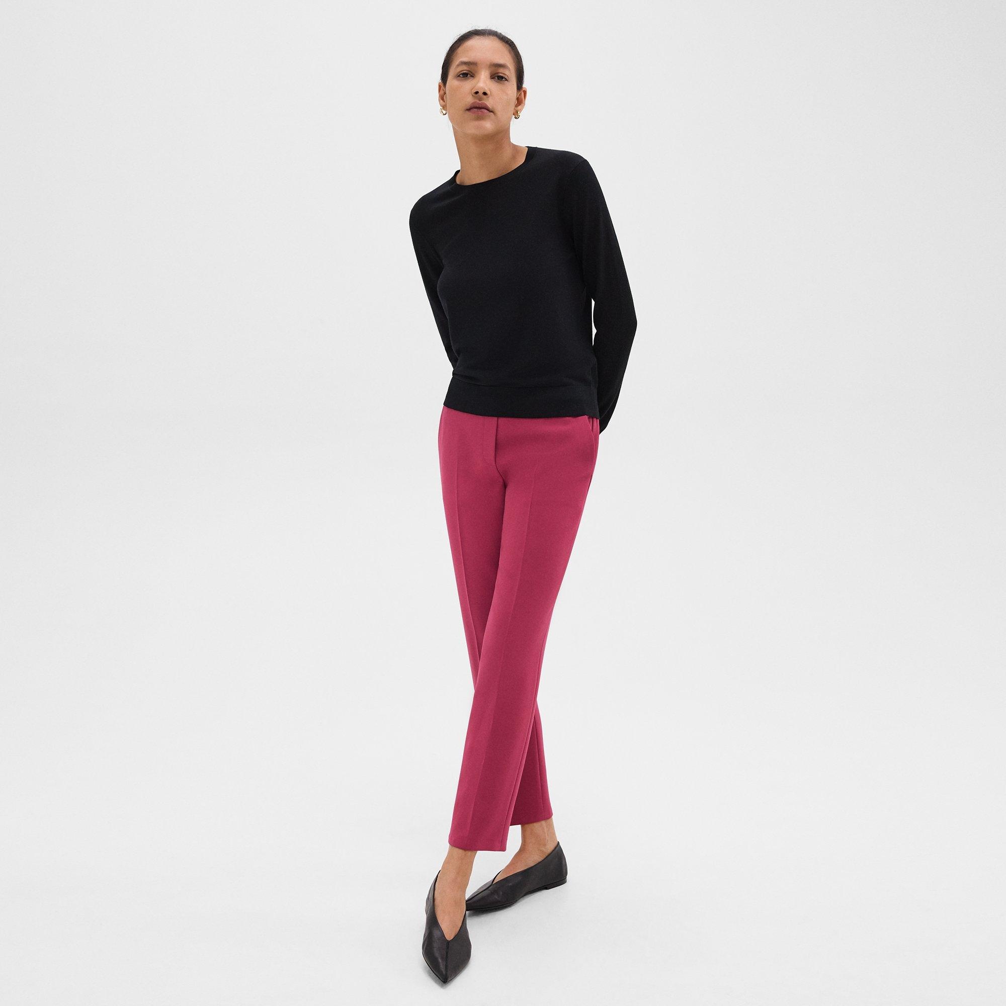 Treeca Pull-On Pant in Admiral Crepe - 2